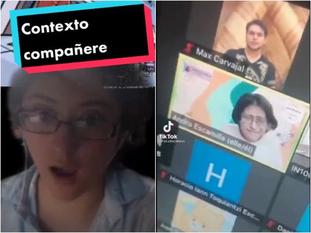 <p>Andrea Escamilla pidió a un compañero de clases que se dirigiera a elle por sus pronombres correctos</p>