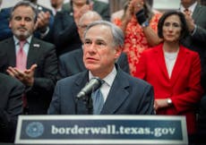 Texas governor Greg Abbott’s approval rating falls amid anger over new abortion law and Covid spread