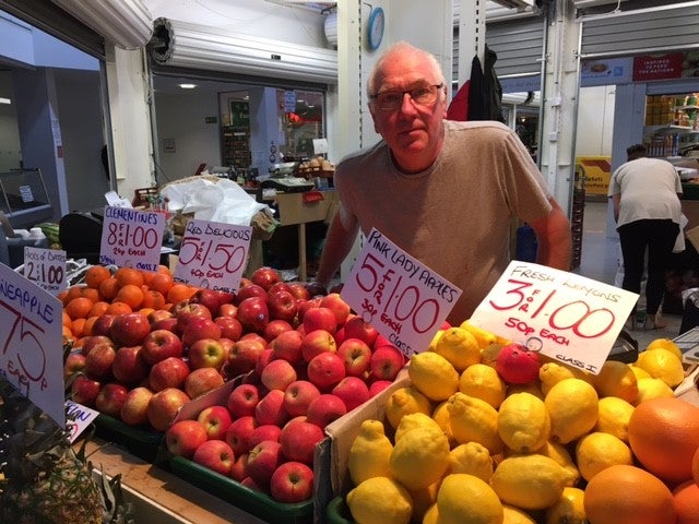 Greengrocer Alan Parkes says supermarkets are crying wolf over shortages