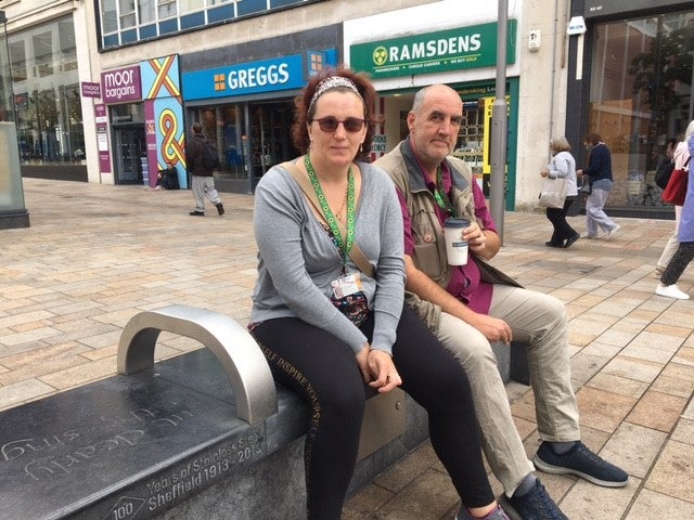 John and Krystal Currie are fans of Greggs’ bacon butties