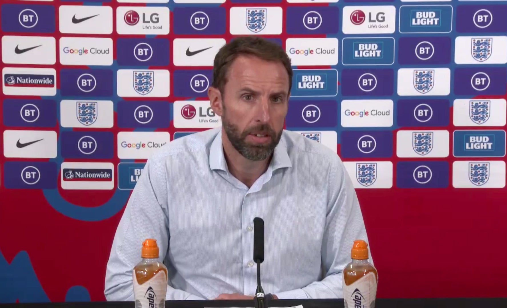 Gareth Southgate named his first squad since Euro 2020 on Thursday (PA)