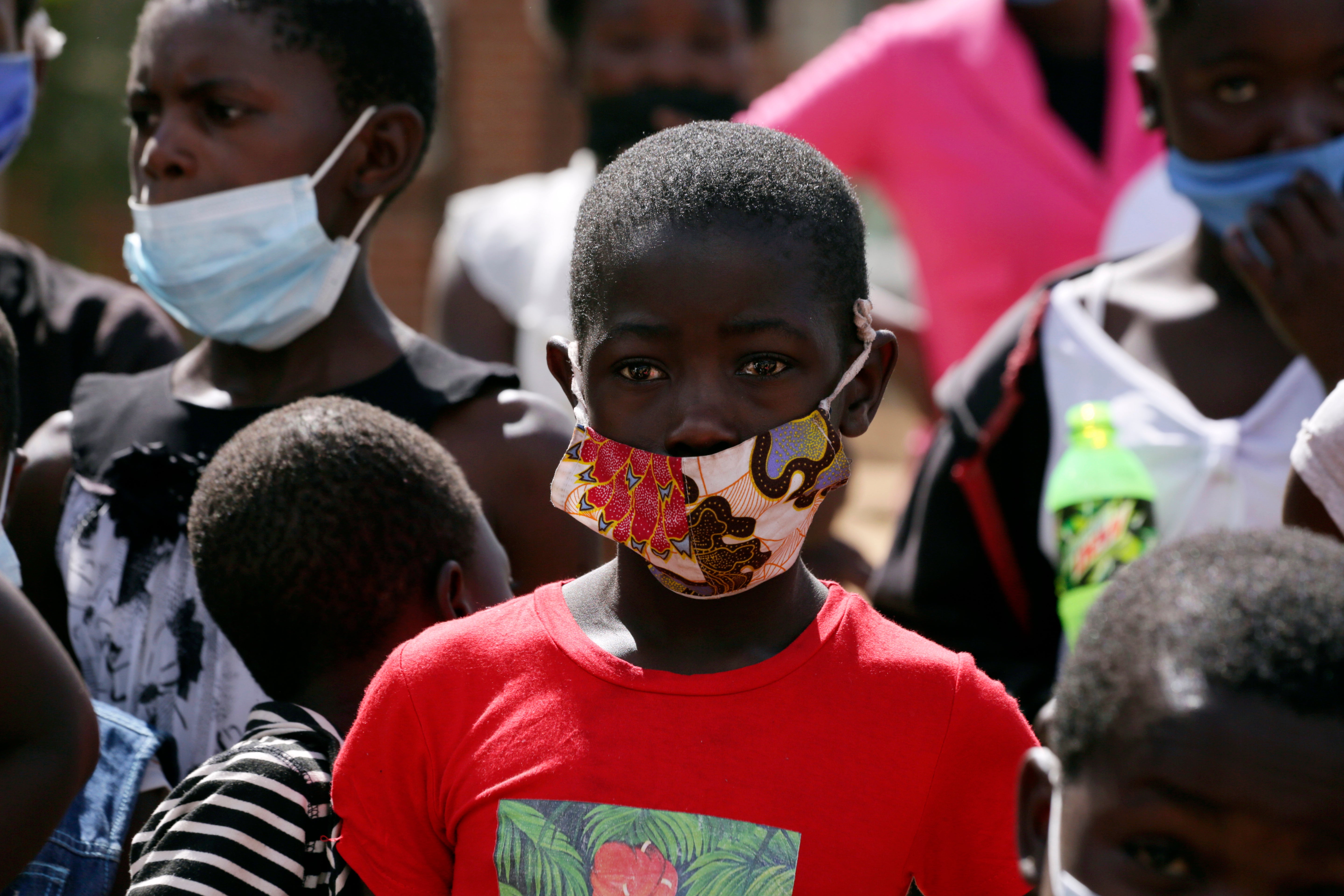 Virus Outbreak Zimbabwe Teen Vaccines