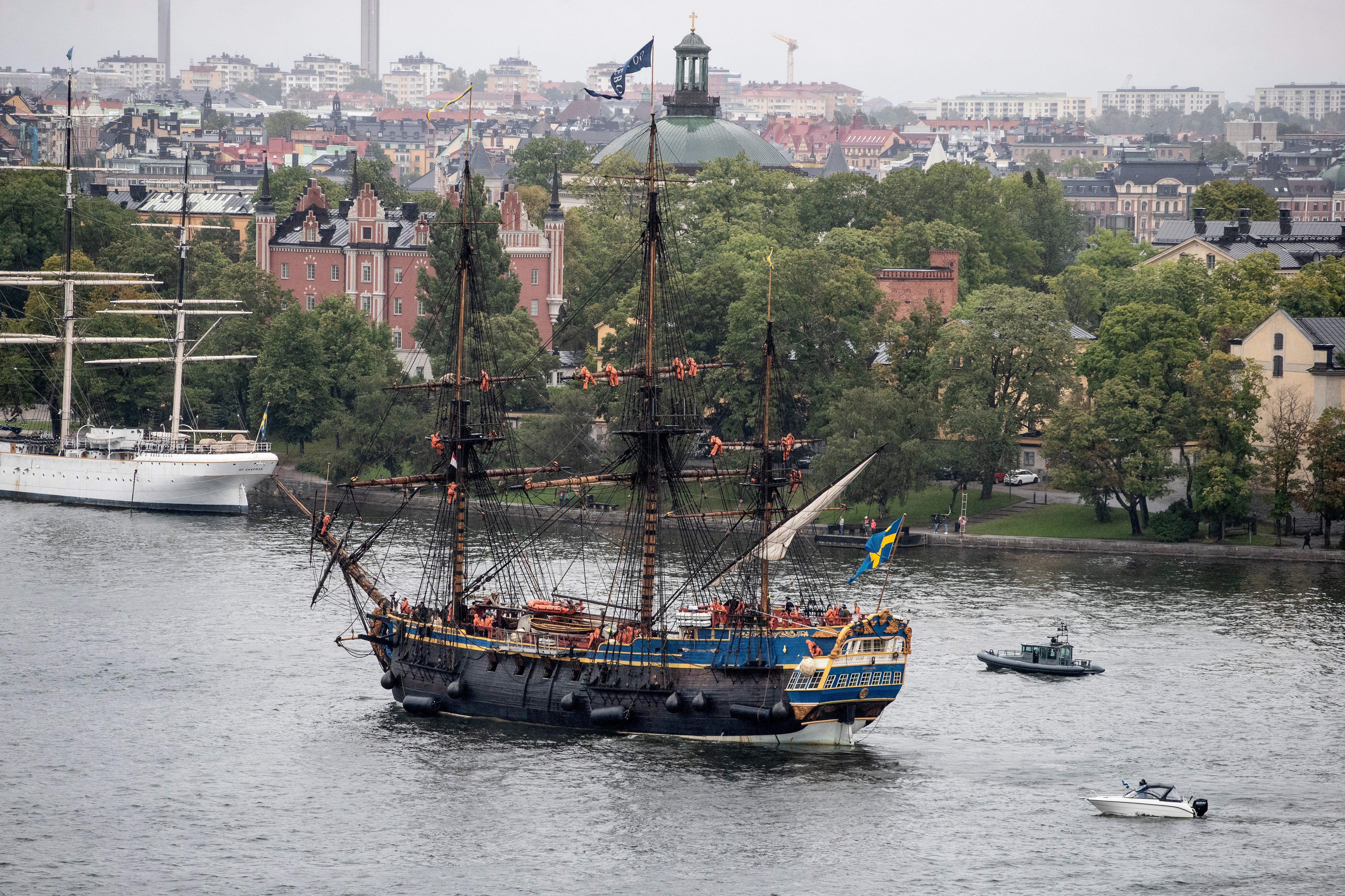 Visit the Götheborg – a Swedish tall sailing ship