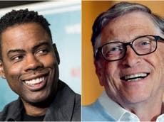 Bill Gates watches Chris Rock joke about him in stand-up special