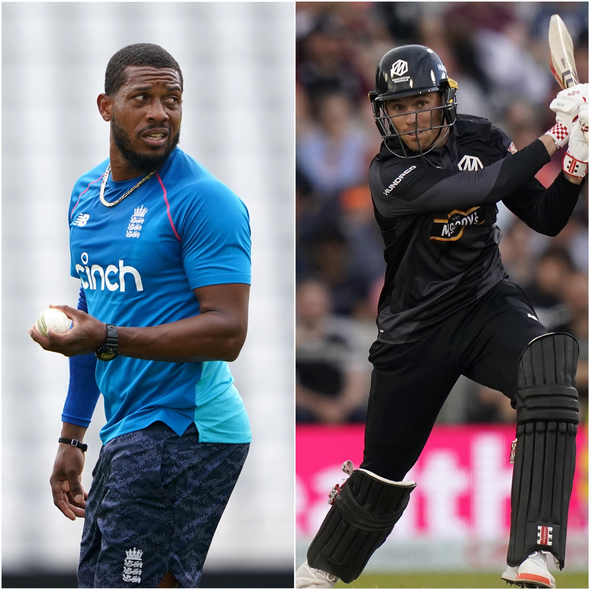 Chris Jordan and Phil Salt are leaving Sussex for Surrey and Lancashire respectively (Zac Goodwin/Nick Potts/PA)