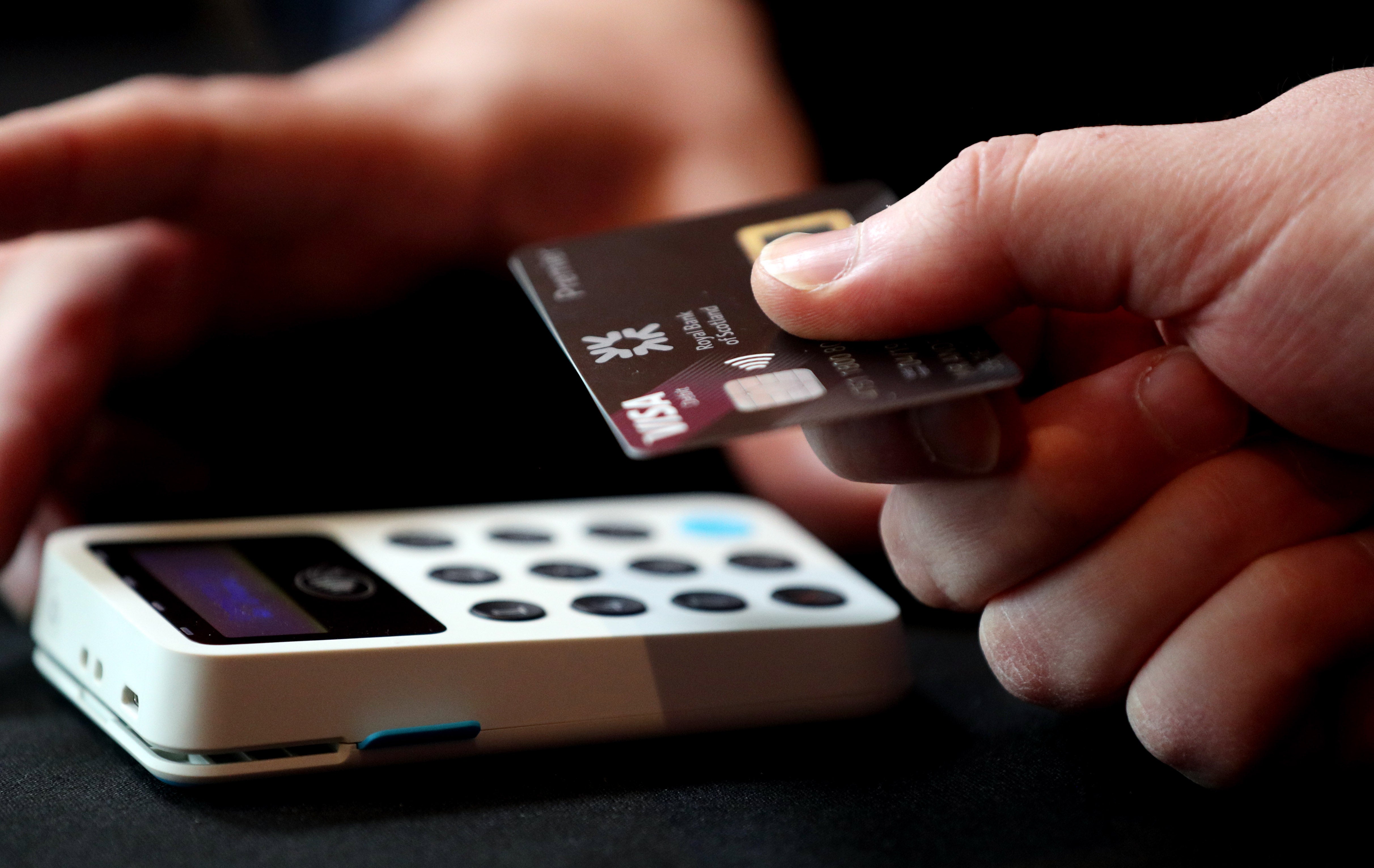 Contactless payments were first capped at £10 in 2007. (Jonathan Brady/PA)