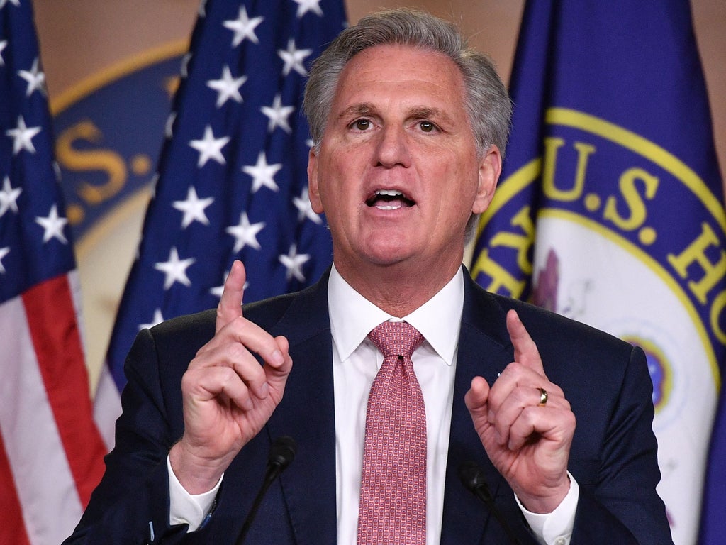 Kevin McCarthy denies that Liz Cheney was ‘disciplined’ for defying Trump
