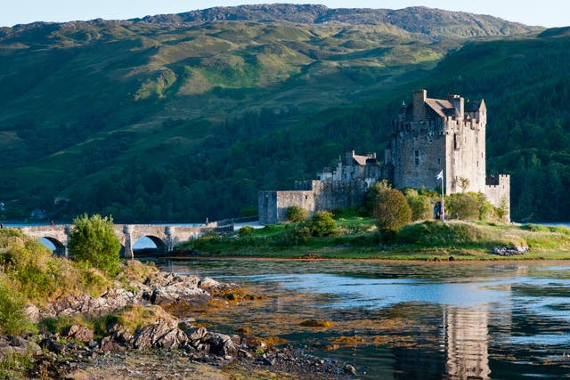 <p>A fine morning at Eilean Donan Castle in the Western Highlands of Scotland</p>