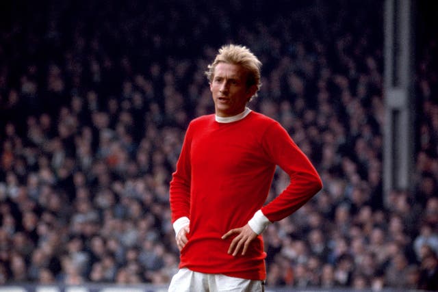 <p>Denis Law enjoyed his most prolific seasons at Manchester United</p>