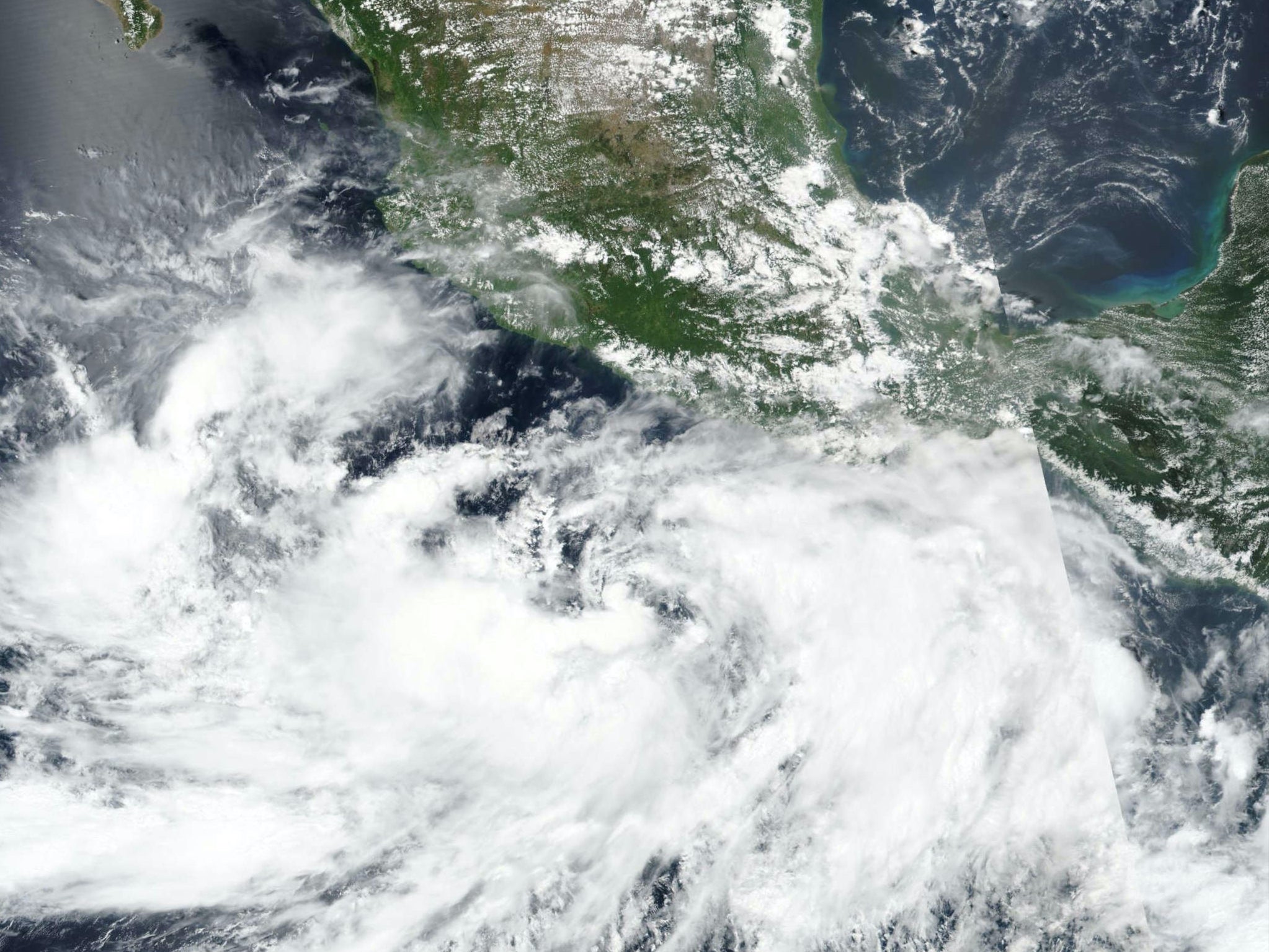 <p>Nora impactaría en Baja California Sur entre lunes y martes de la próxima semana </p>