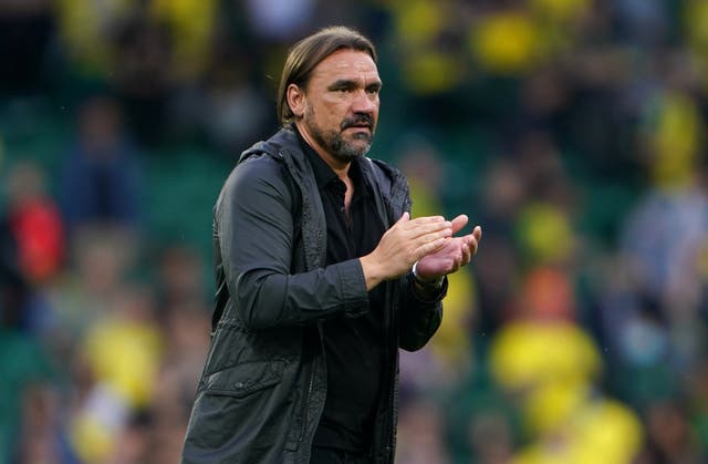 Norwich manager Daniel Farke has defended his club’s prudent approach to the transfer market (Joe Giddens/PA)