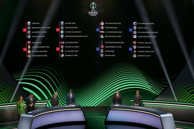 UEFA-TORNEOS SORTEOS