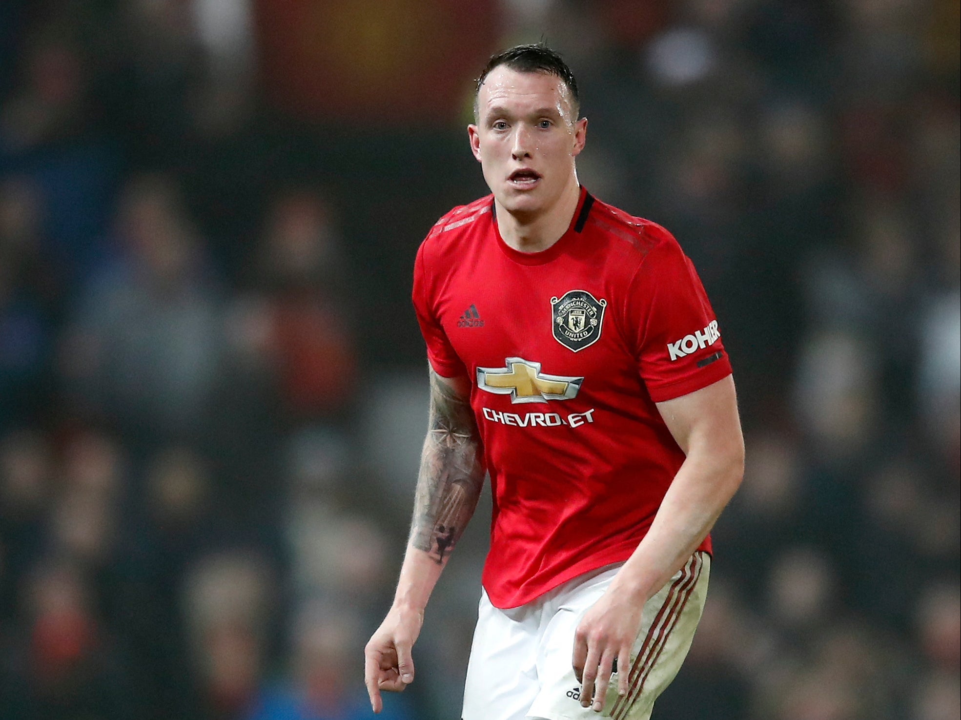 Manchester United defender Phil Jones has not played since January 2020