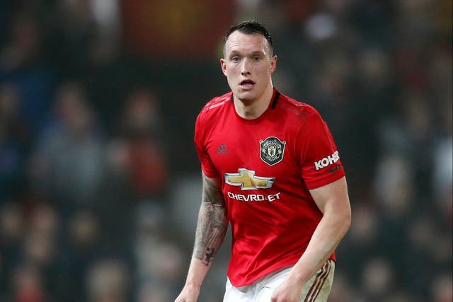 <p>Manchester United defender Phil Jones has not played since January 2020</p>