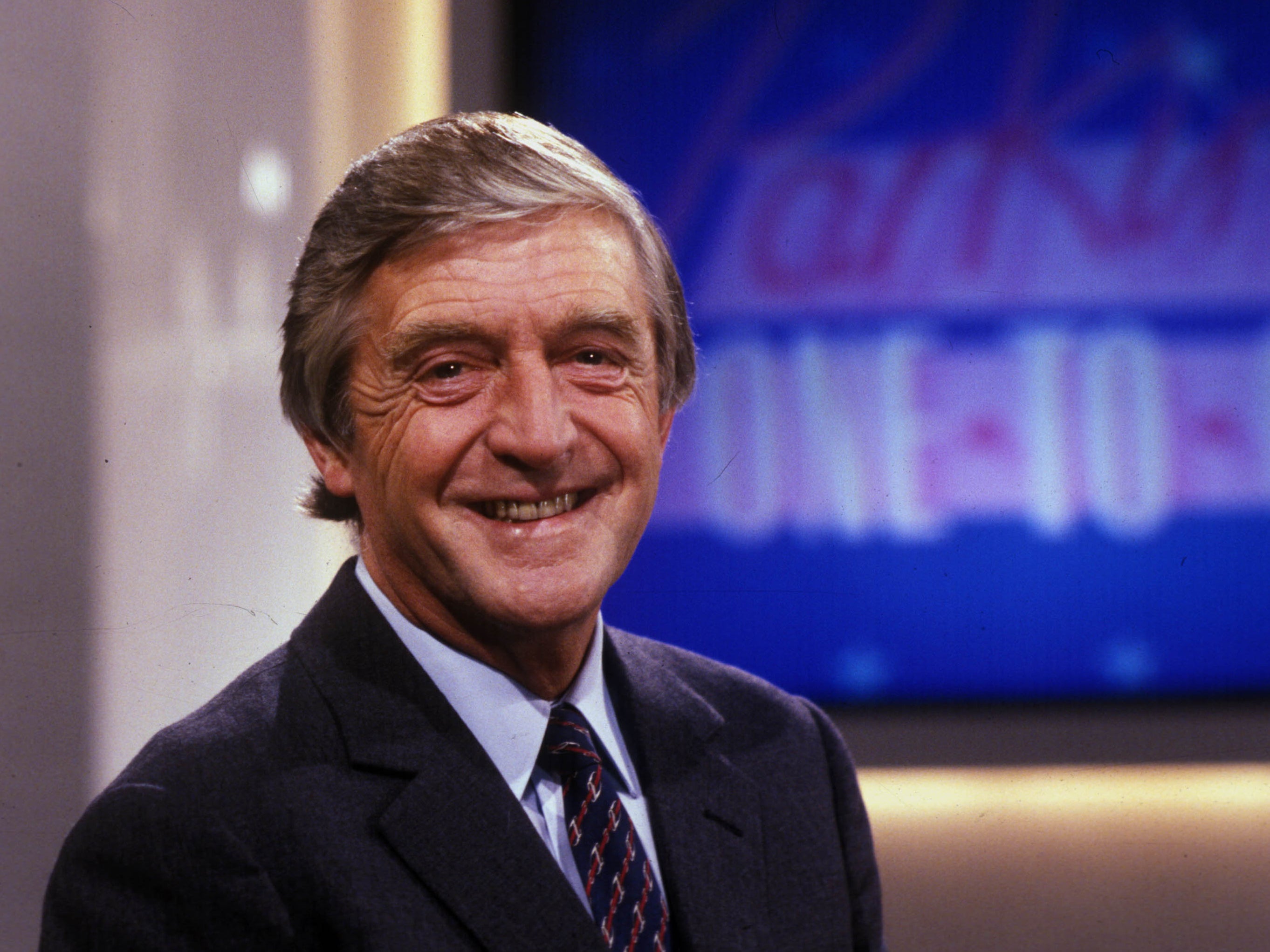 Parkinson presenting ‘One to One’ in 1987