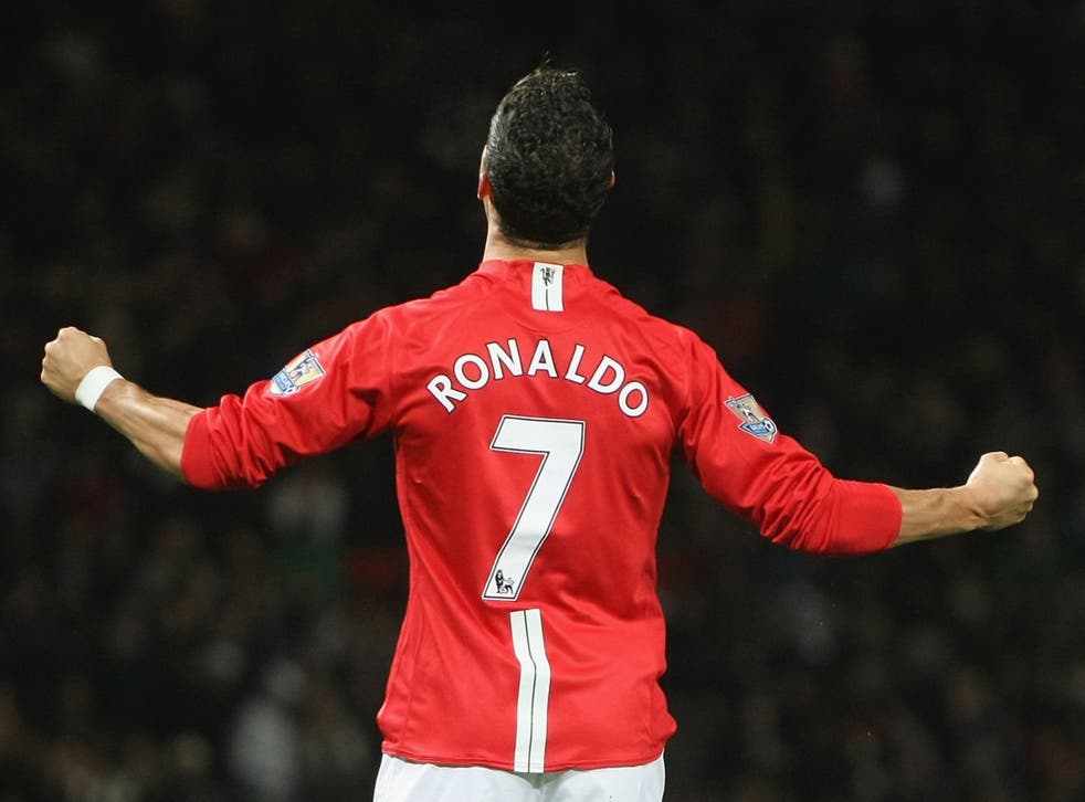 <p>Cristiano Ronaldo wore No 7 in his first spell </p>