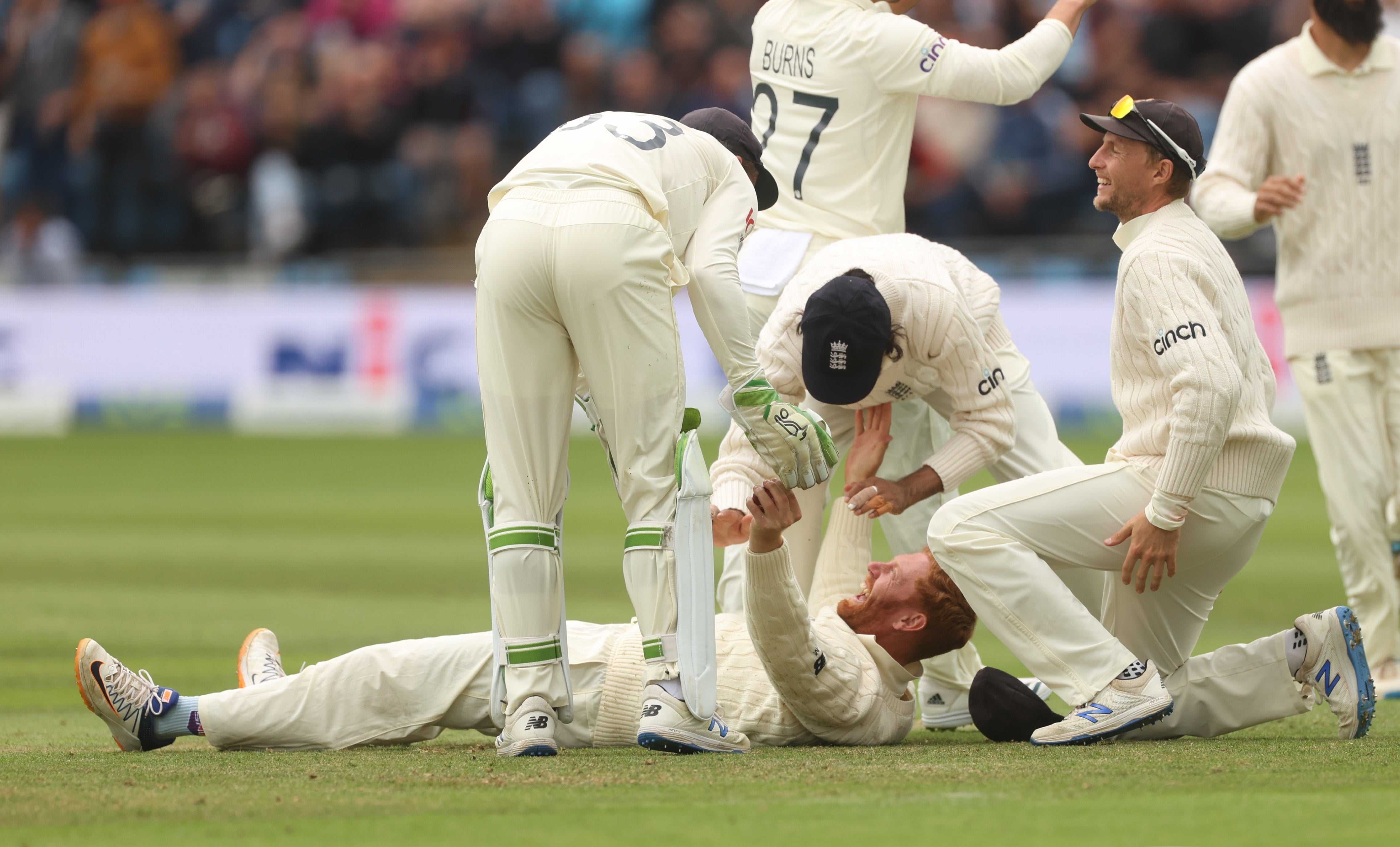 Jonny Bairstow took a brilliant catch