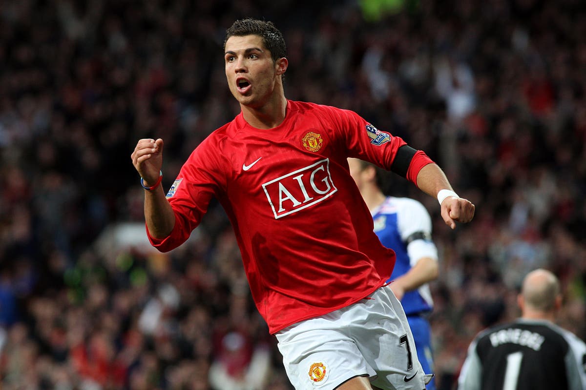 In pictures: Cristiano Ronaldo’s career so far