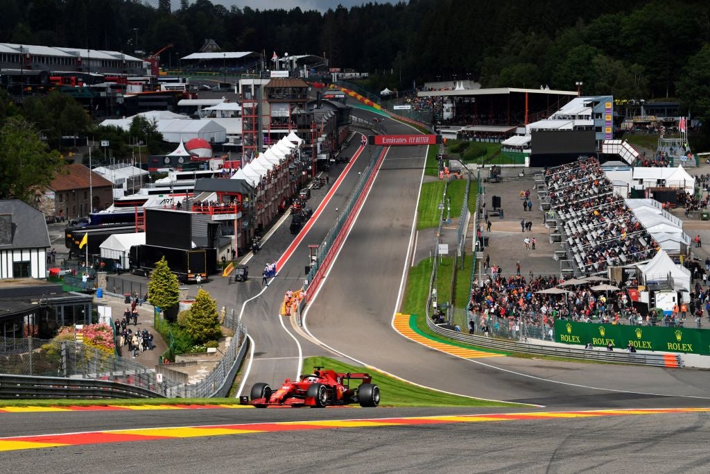 After four weeks off in August , Formula 1 rolls into Spa for the Belgium Grand Prix from 26-28 August