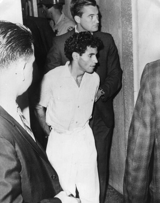 <p>Sirhan Sirhan, 77, was granted parole after being convicted in the 1960s over the murder of Robert F. Kennedy. </p>