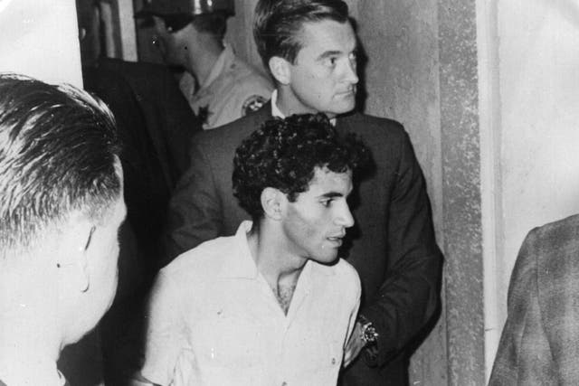<p>Sirhan Sirhan, 77, was granted parole after being convicted in the 1960s over the murder of Robert F. Kennedy. </p>