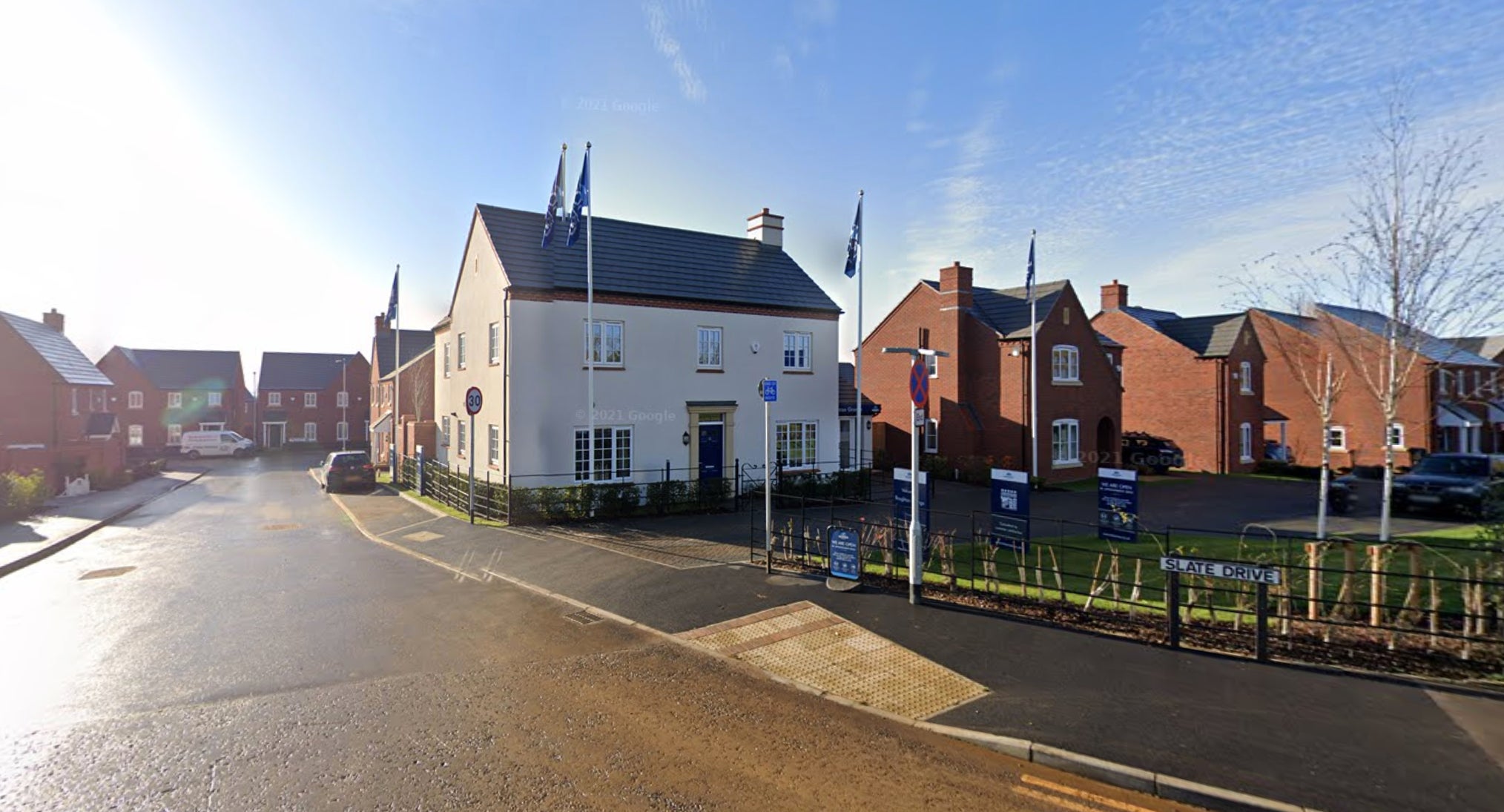 Northamptonshire Police were called to a property in Slate Drive, Kettering, shortly before 1pm on Friday