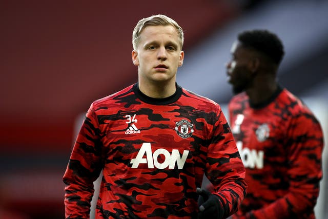 Ole Gunnar Solskjaer insists Donny Van De Beek “will get his chances” at Manchester United this season (Phil Noble/PA)