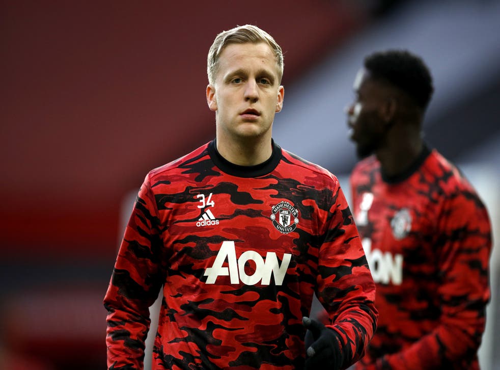<p>Donny van de Beek has hardly featured since joining Manchester United last season</p>