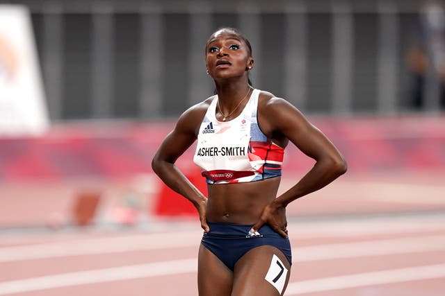 Dina Asher-Smith finished third in Paris (Mike Egerton/PA)