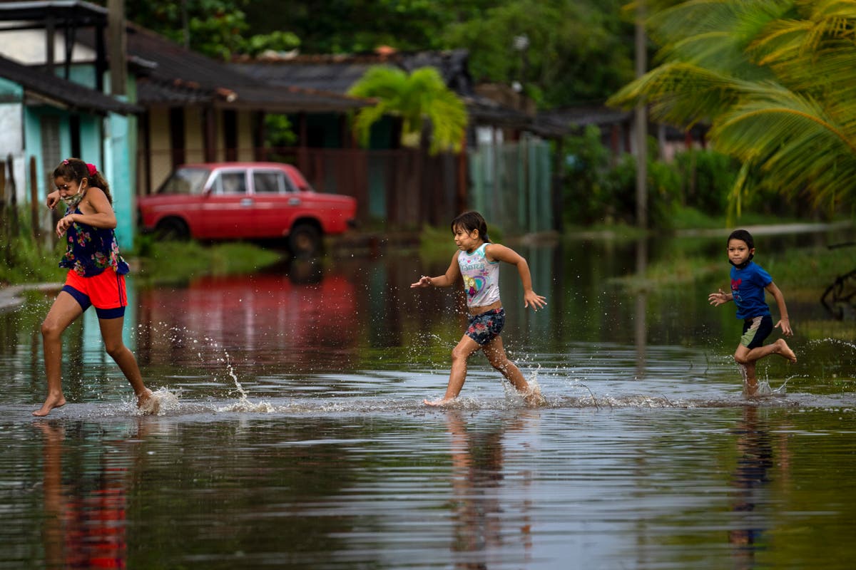 Hurricane Nora skirting Mexico coast near Puerto Vallarta