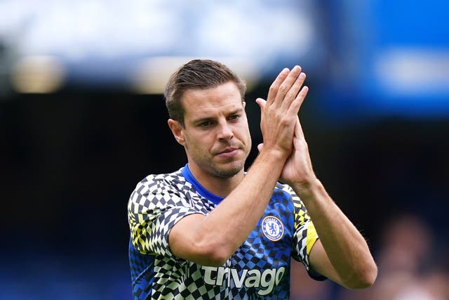 Cesar Azpilicueta was delighted by the togetherness and spirit shown against Liverpool (Tess Derry/PA)