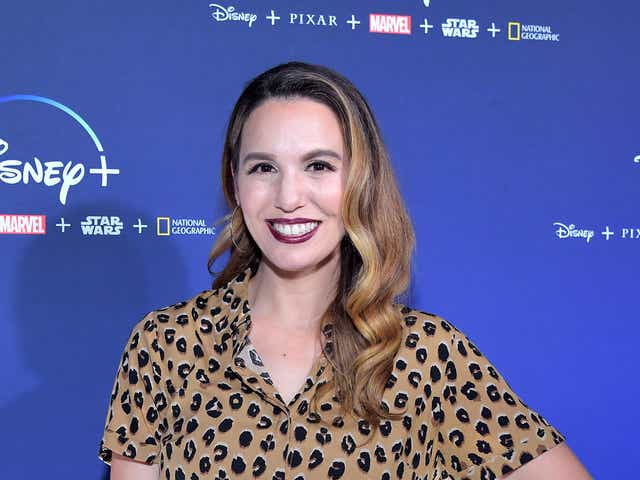 <p>The ‘Even Stevens’ and ‘Kim Possible’ star Christy Carlson Romano in 2019</p>