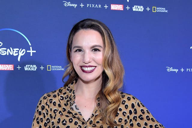 <p>The ‘Even Stevens’ and ‘Kim Possible’ star Christy Carlson Romano in 2019</p>