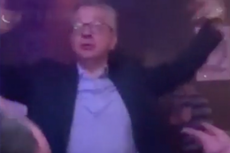 Michael Gove spotted raving in suit at Aberdeen techno club