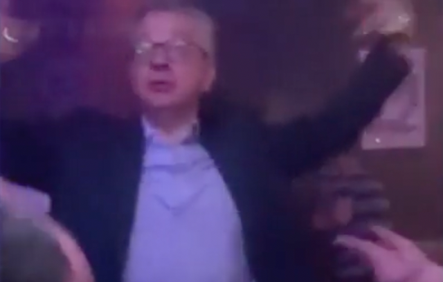 <p>Michael Gove was spotted at Pipe, a nightclub in Aberdeen</p>