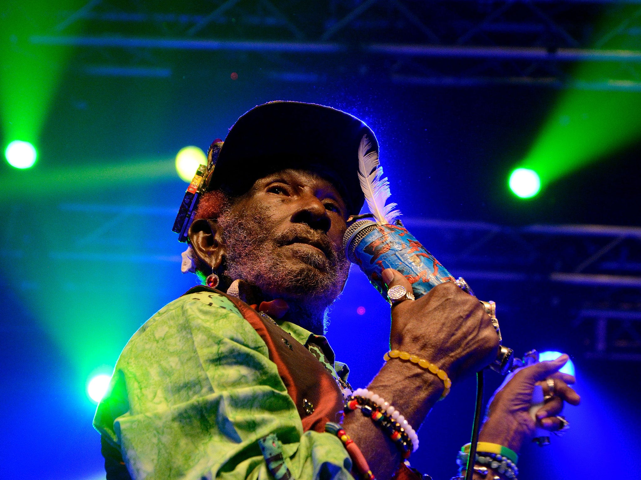 Lee ‘Scratch’ Perry, who has died at the age of 85, pictured in 2016