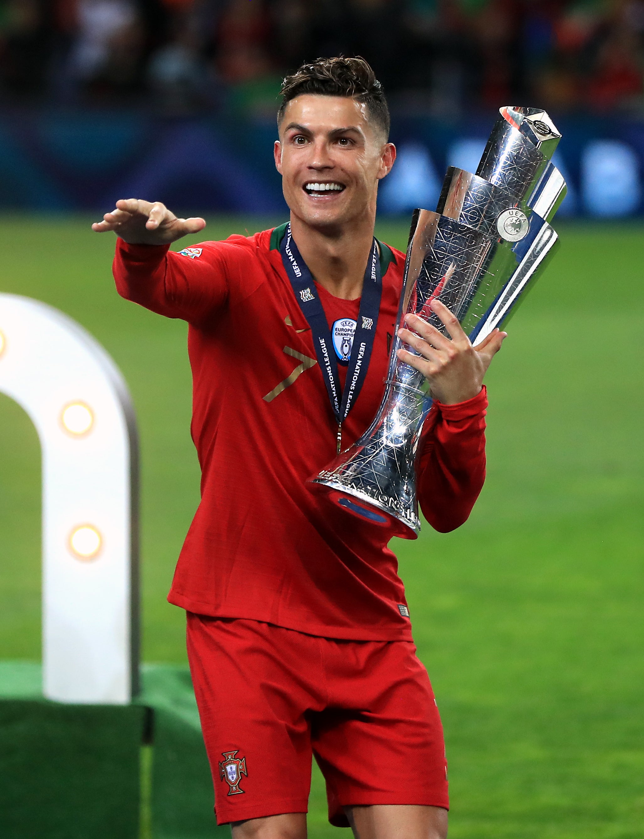 Cristiano Ronaldo is expected to lead former European champions and Nations League winners Portugal into World Cup qualifier battle with the Republic of Ireland (Mike Egerton/PA)