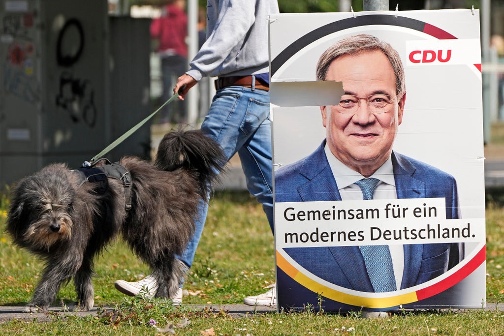 German chancellor candidates face off in 1st election debate