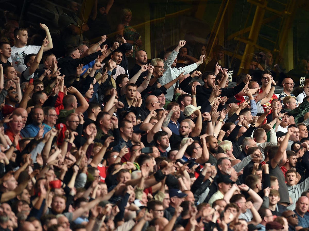 Government could lift ban on standing at Premier League and Championship grounds before end of season