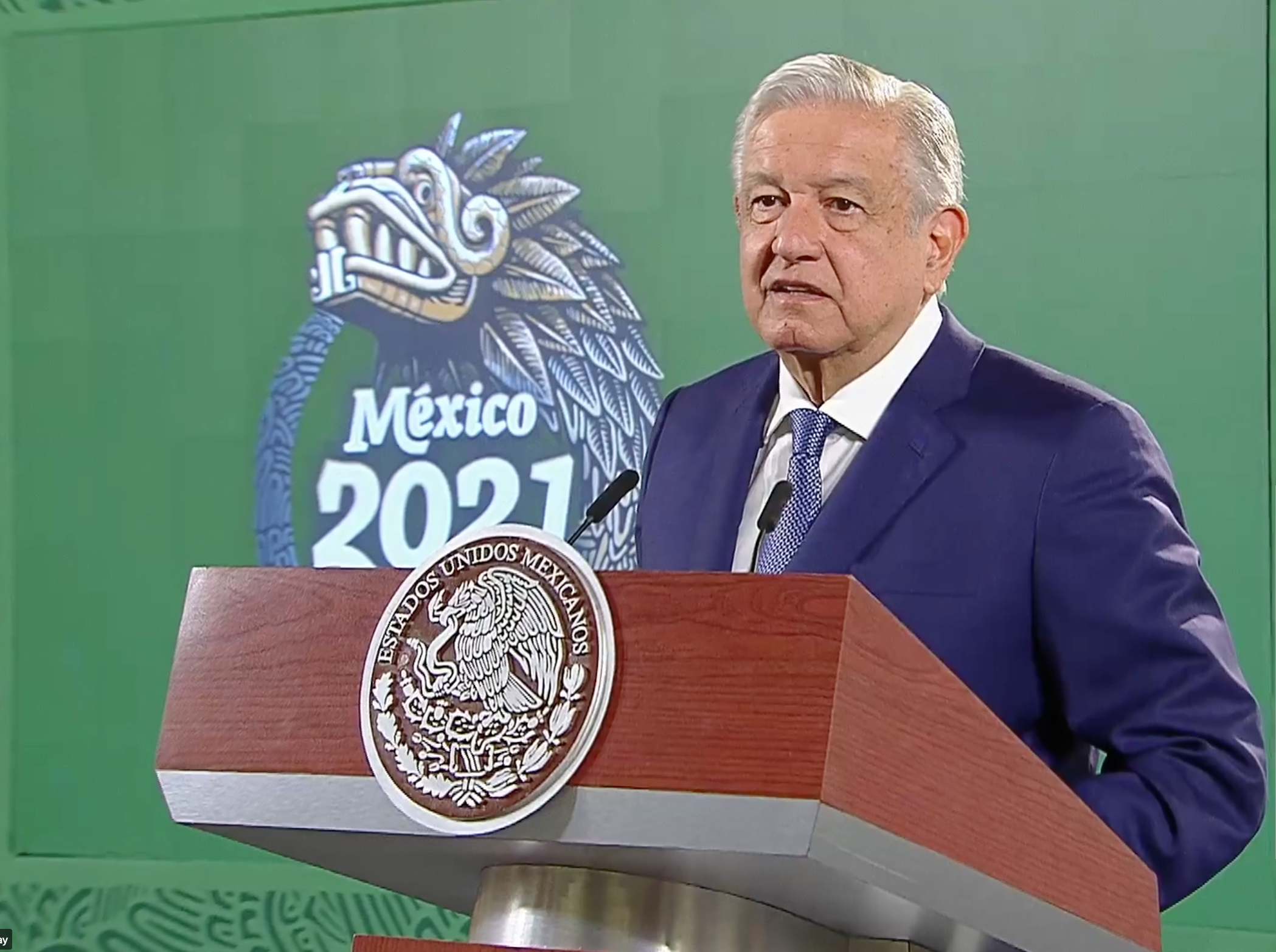 <p>En su habitual conferencia matutina, el presidente de México, Andrés Manuel López Obrador, destacó el regreso a clases presenciales.</p>