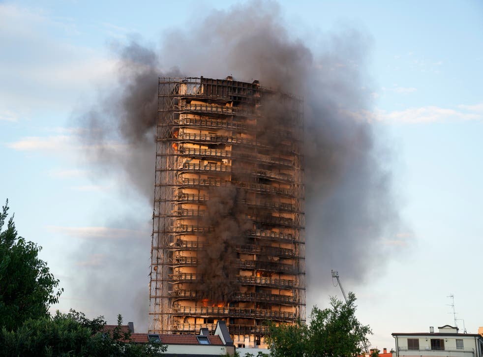 ITALIA INCENDIO