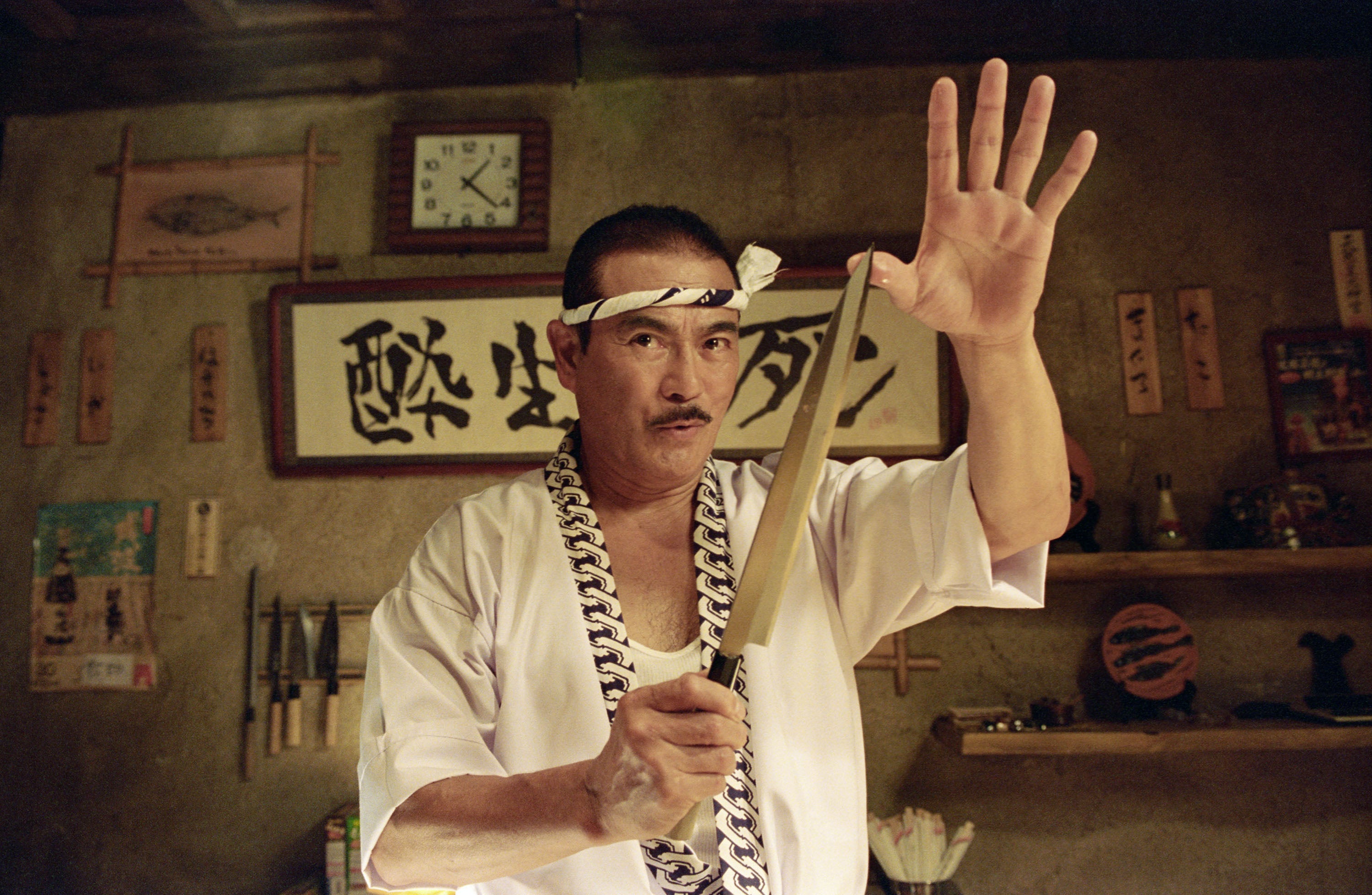 Chiba as Hattori Hanzo in ‘Kill Bill’