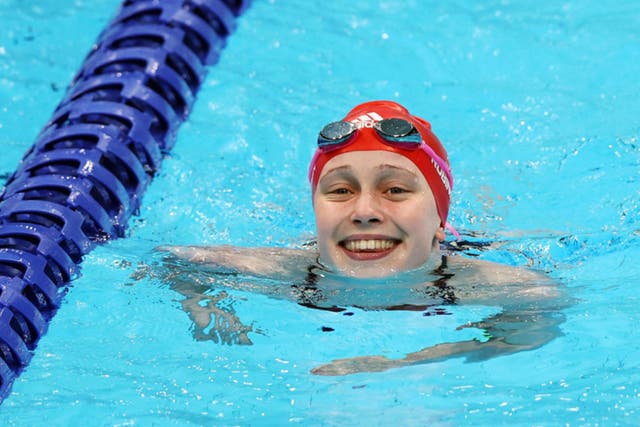 <p>Ellie Robinson finished fifth in the 50m butterfly S6 final </p>