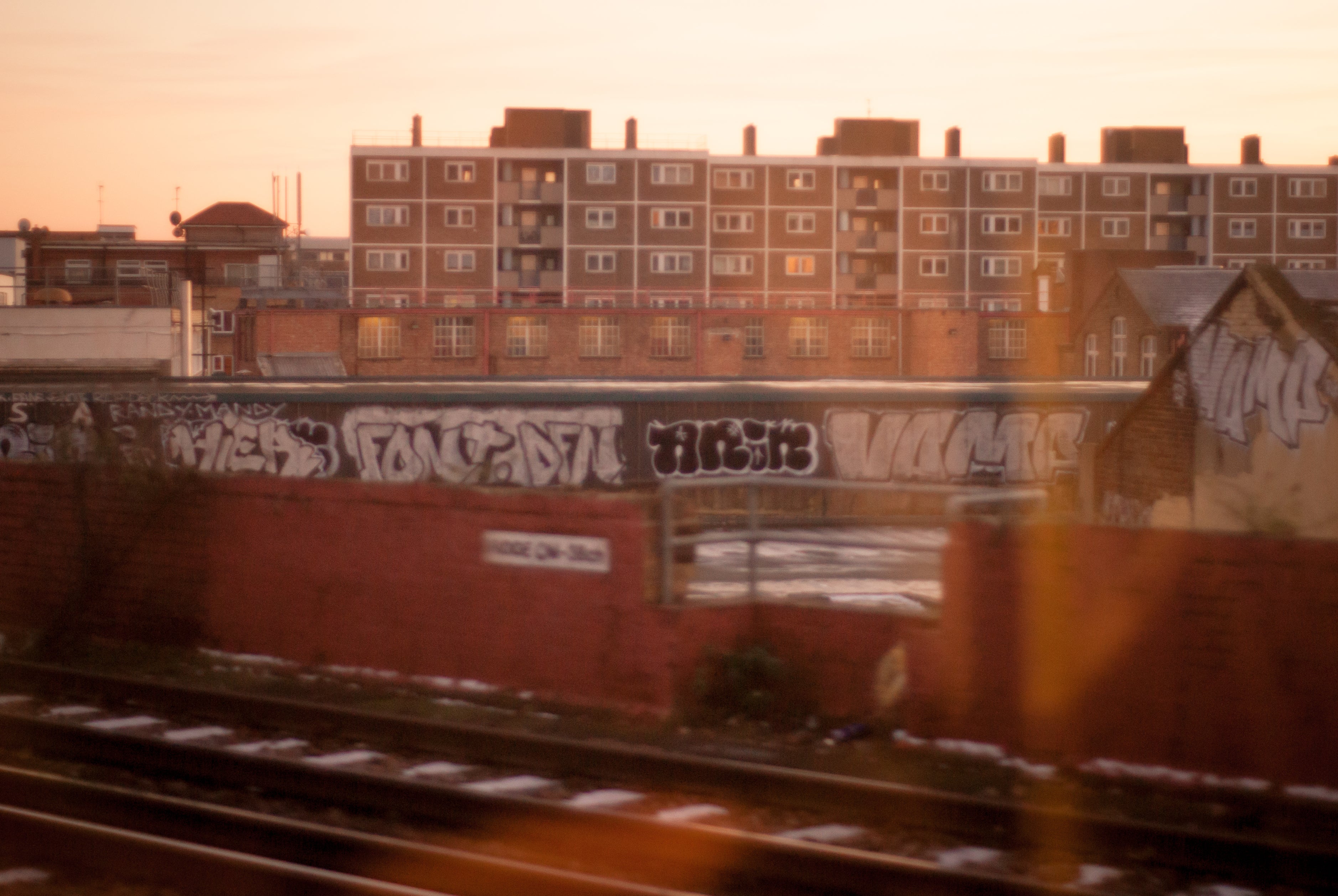 View from south London train, 2007