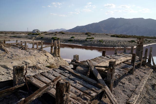 California's Dying Lake-Lithium