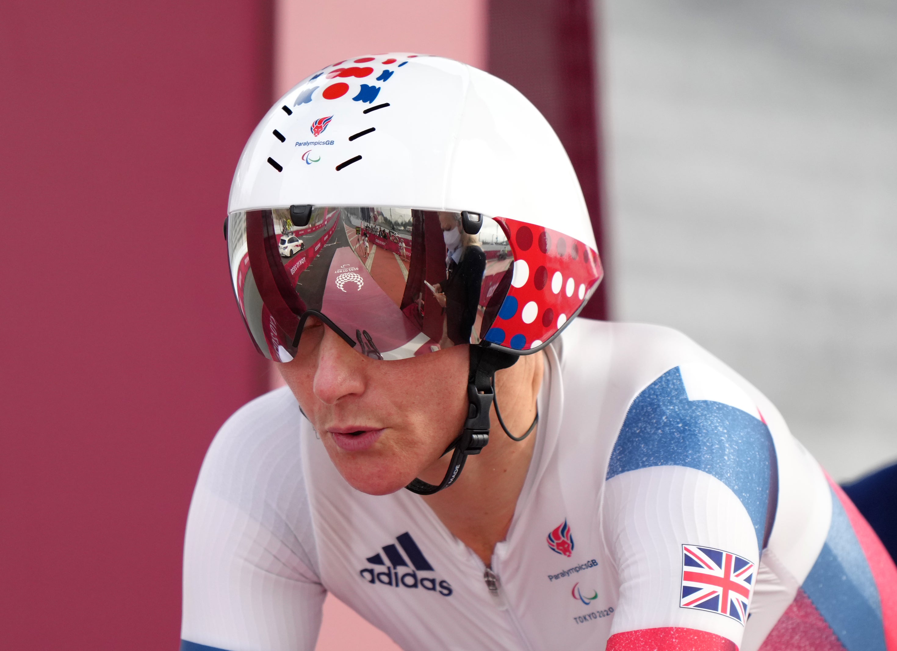Great Britain’s Sarah Storey won a record-equalling 16th Paralympic gold (Tim Goode/PA)