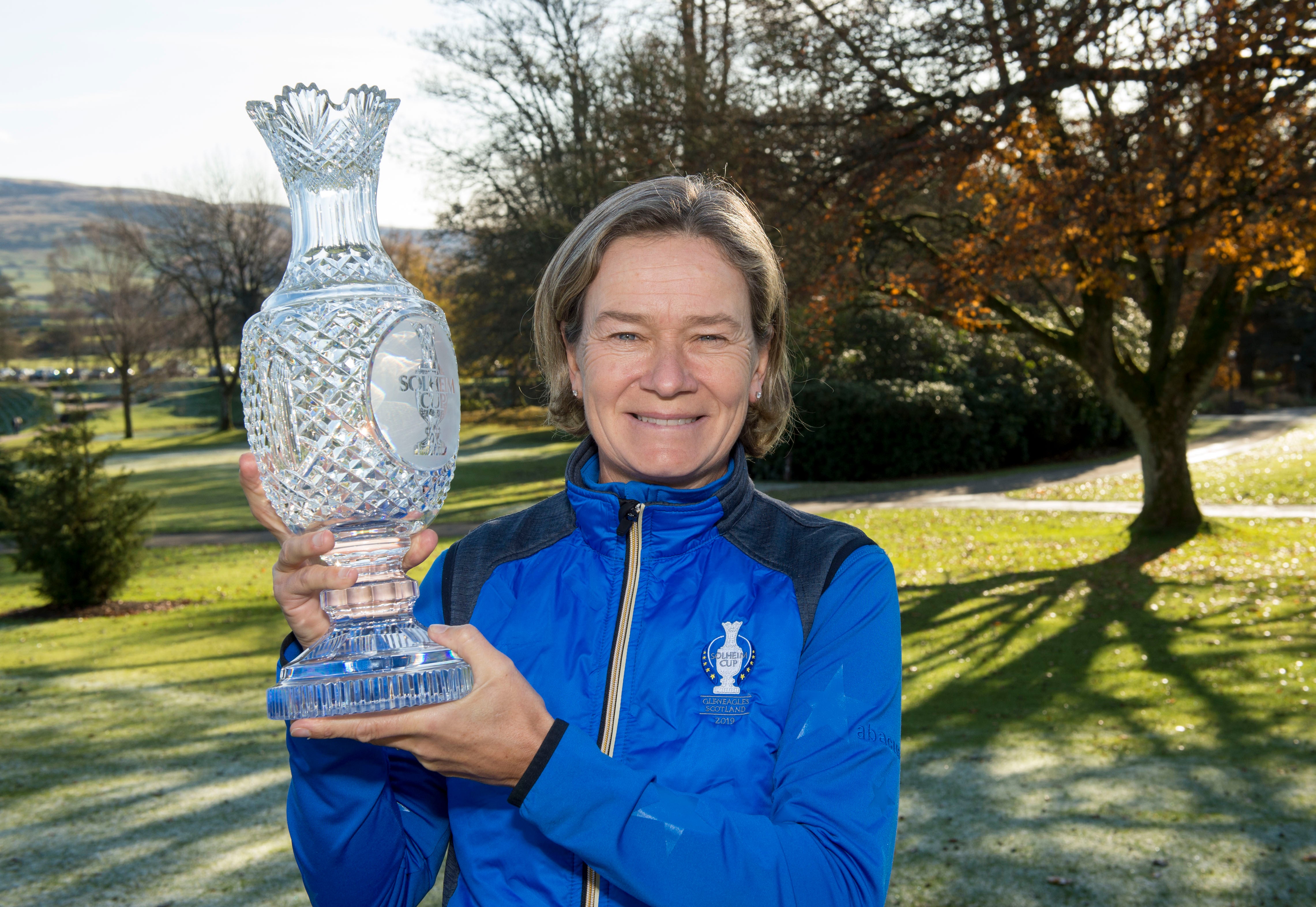 Catriona Matthew is aiming to captain Europe to a Solheim Cup victory for the second time (Ian Rutherford/PA)