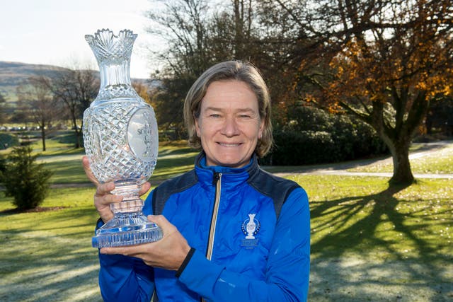 Catriona Matthew is aiming to captain Europe to a Solheim Cup victory for the second time (Ian Rutherford/PA)
