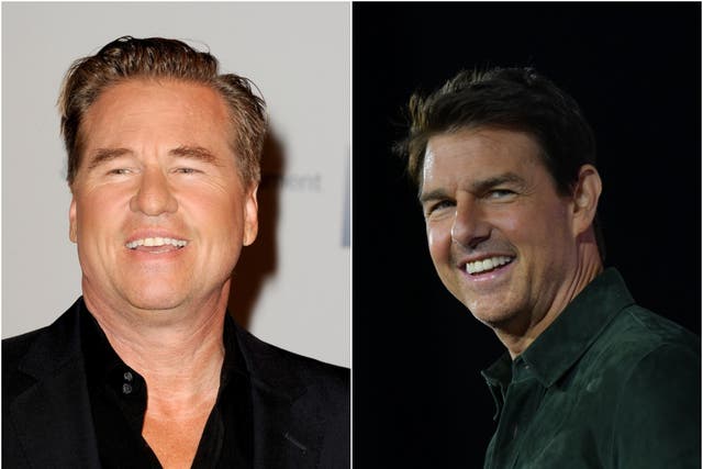 <p>Val Kilmer and Tom Cruise  had an emotional reunion on the sets of the Top Gun sequel </p>
