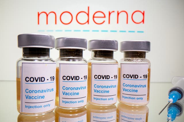 <p>More than a million vaccine doses of Moderna have been suspended in Japan after foreign matter was detected </p>